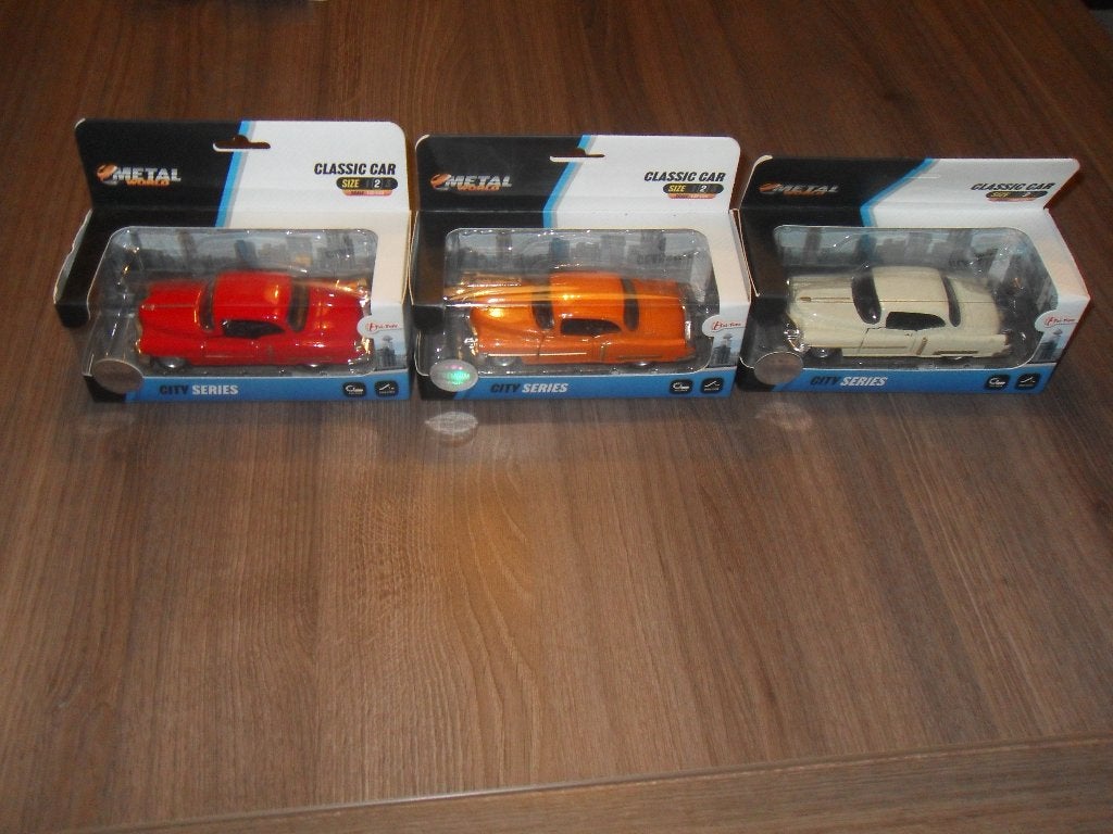 3 miniatuur auto's, Hobby en Vrije tijd, Ophalen of Verzenden, Nieuw, Auto