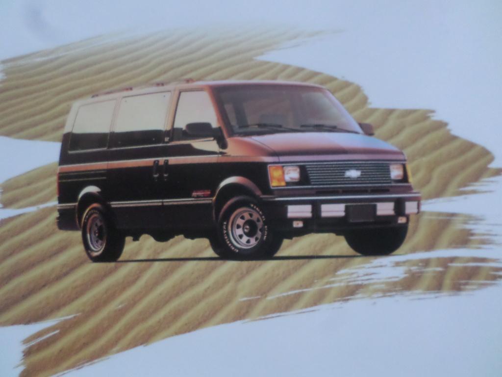 Brochure Chevrolet Astro, Enlèvement ou Envoi, Chevrolet