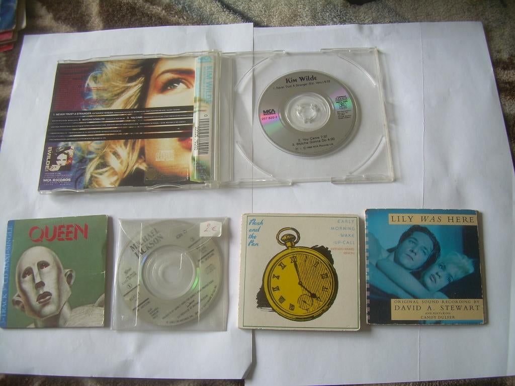 LOT DE 2 MINI-CD, CD & DVD, Enlèvement ou Envoi, 1980 - 1989, Comme neuf