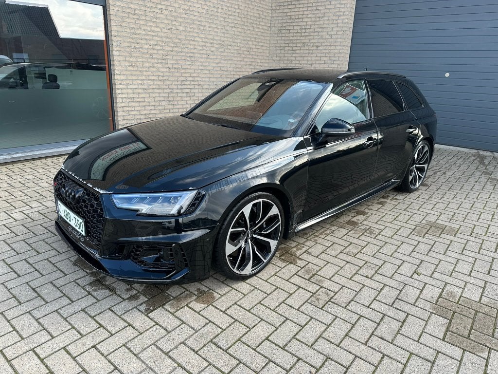Audi RS 4 76000km BTW wagen, Auto's, Automaat, Adaptive Cruise Control, Zwart, Bedrijf
