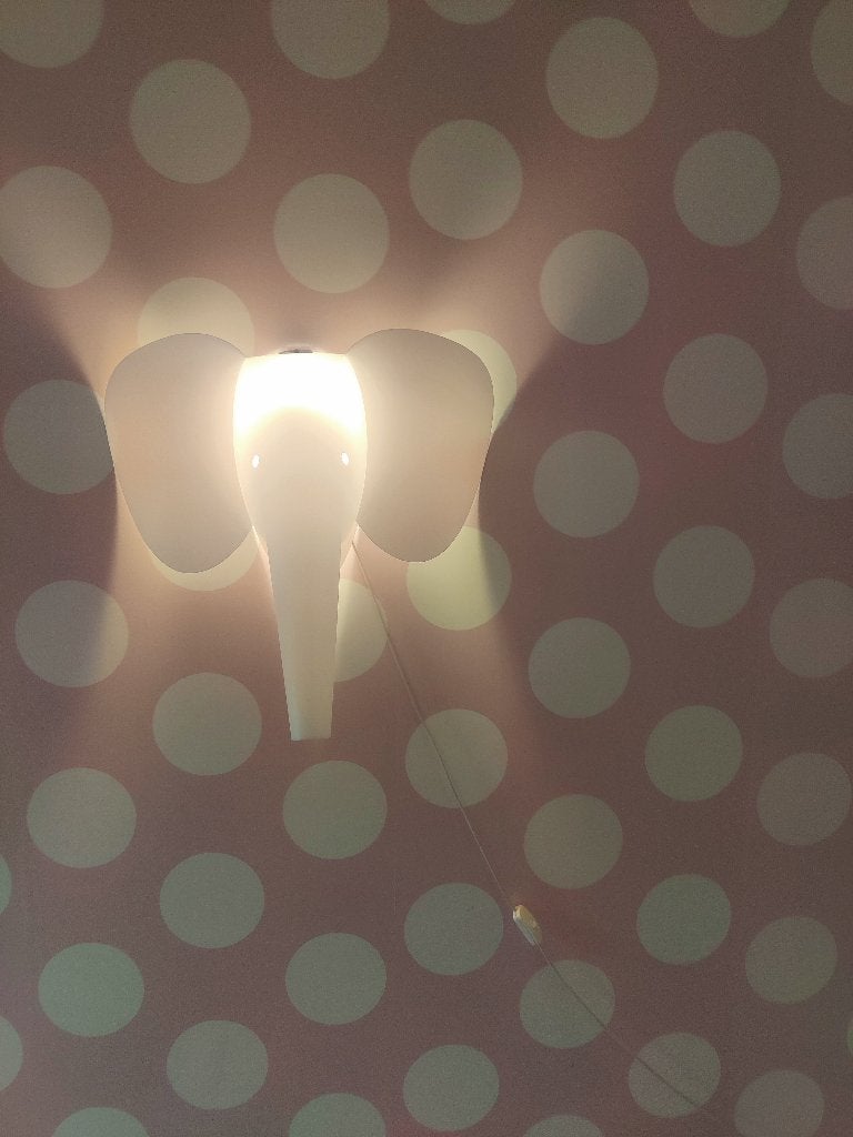 hanglamp kinderkamer, Wit, Ophalen, Gebruikt, Lamp