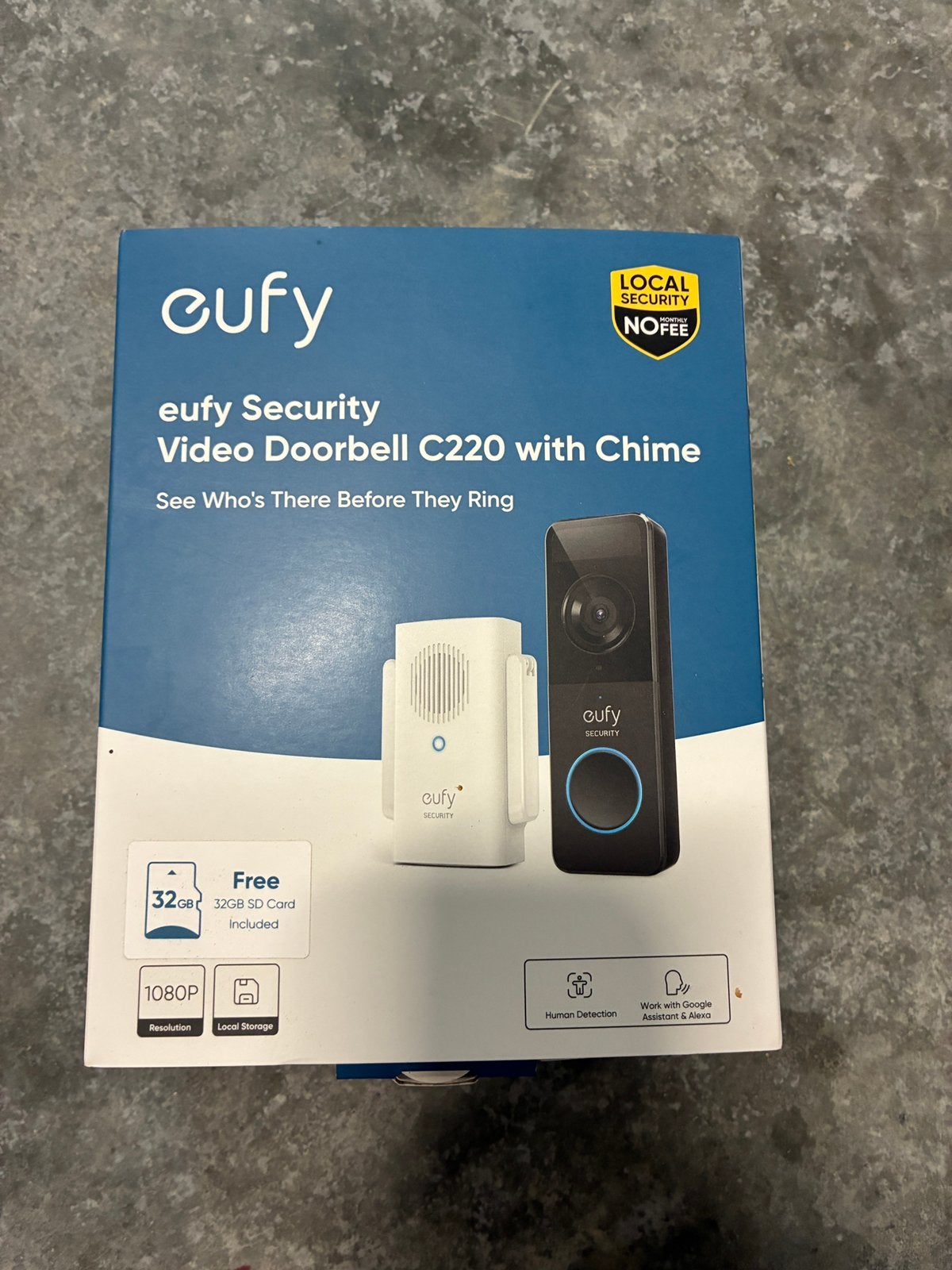 Video deurbel eufy c220, Ophalen, Zo goed als nieuw
