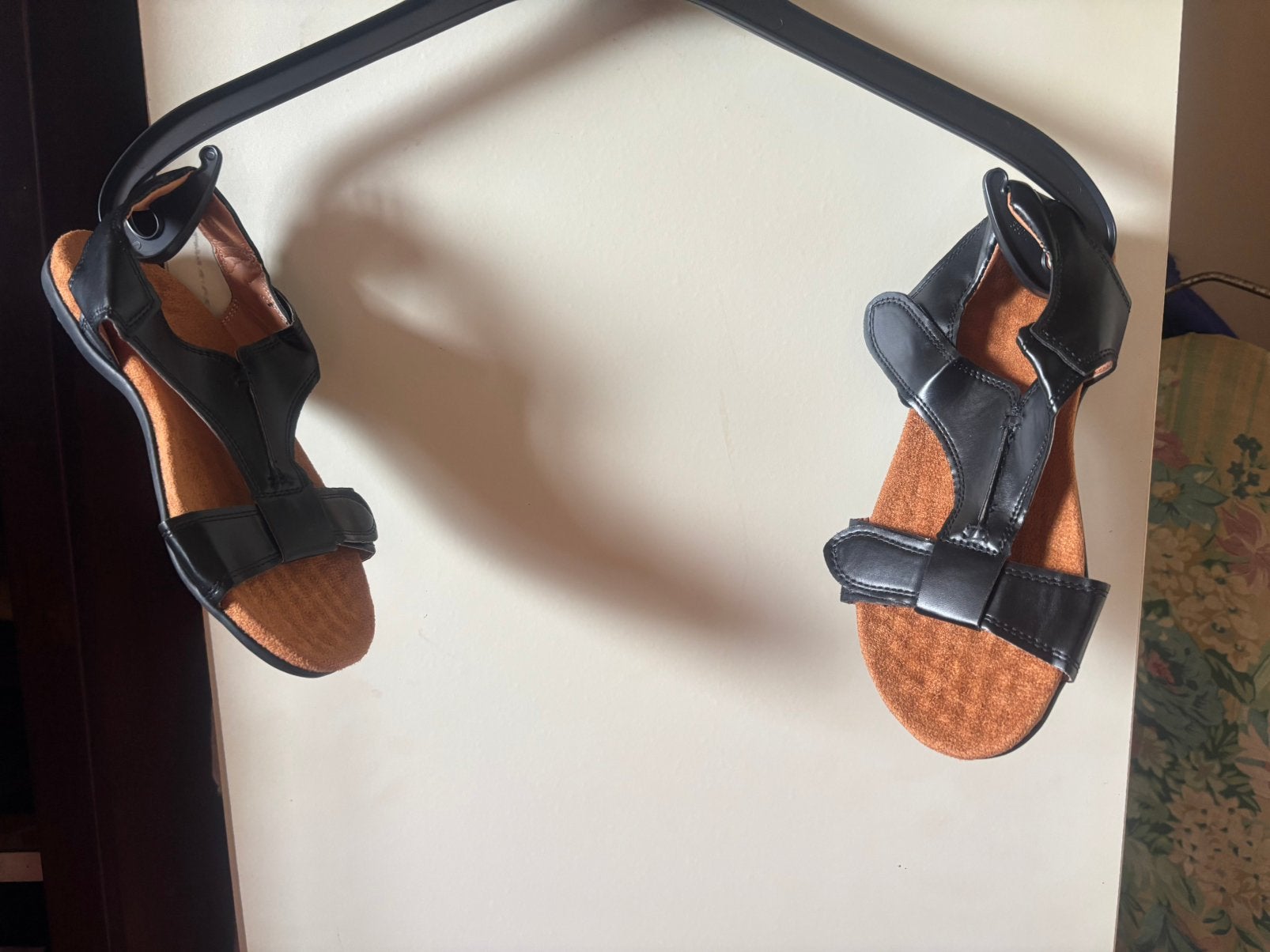 sandales, Vêtements | Femmes, Chaussures, Enlèvement ou Envoi, Comme neuf, Noir, Sandales et Mûles