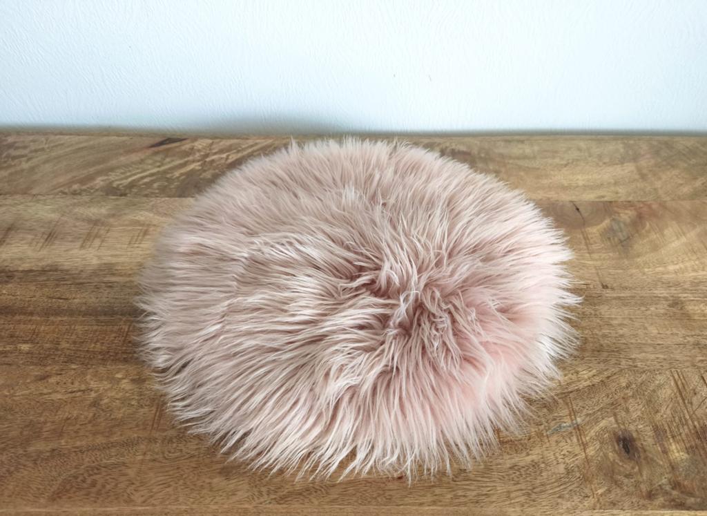 Tapis ou tapis moelleux rose, Enlèvement, Comme neuf