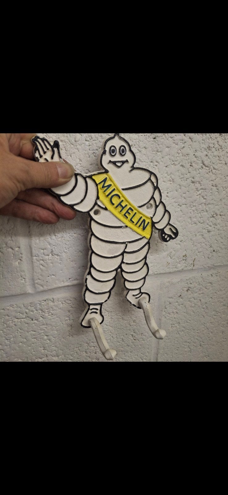 Bibendum wandhaak 20 cm, Ophalen of Verzenden