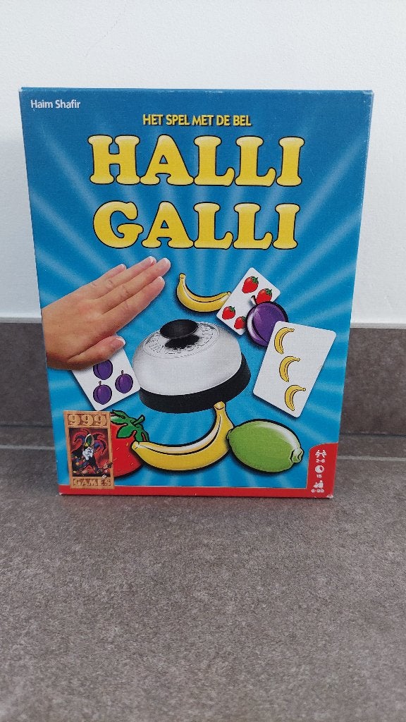 Halli Galli Kaartspel, Hobby en Vrije tijd, Een of twee spelers, Ophalen, Gebruikt, 999 games