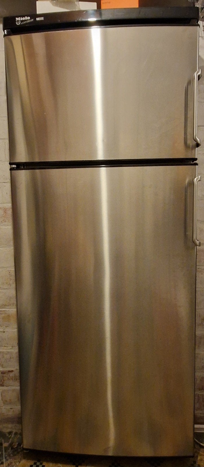 Grote koelkast Miele inox RVS, Elektronische apparatuur, Koelkasten en IJskasten, Ophalen, Gebruikt, 200 liter of meer, 60 cm of meer