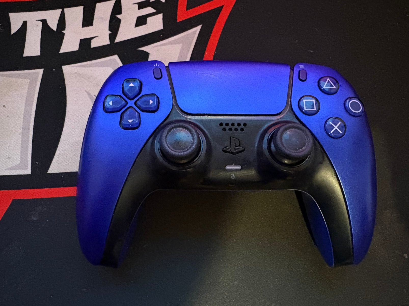 Ps5 controller donker blauw, Games en Spelcomputers, Ophalen, Zo goed als nieuw, Controller