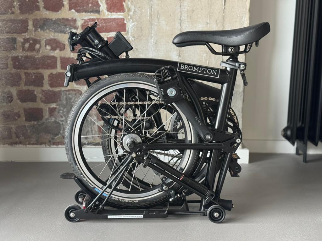 Brompton C line Mat Zwart H-6-R, Ophalen, Brompton, Velgrem, 16 tot 18 inch