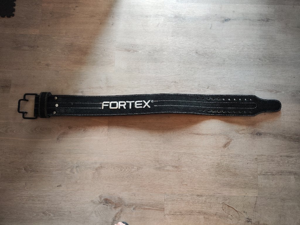 FORTEX Gewichthefriem Leder - Fitness / Powerlifting, Enlèvement, Utilisé, Autres types