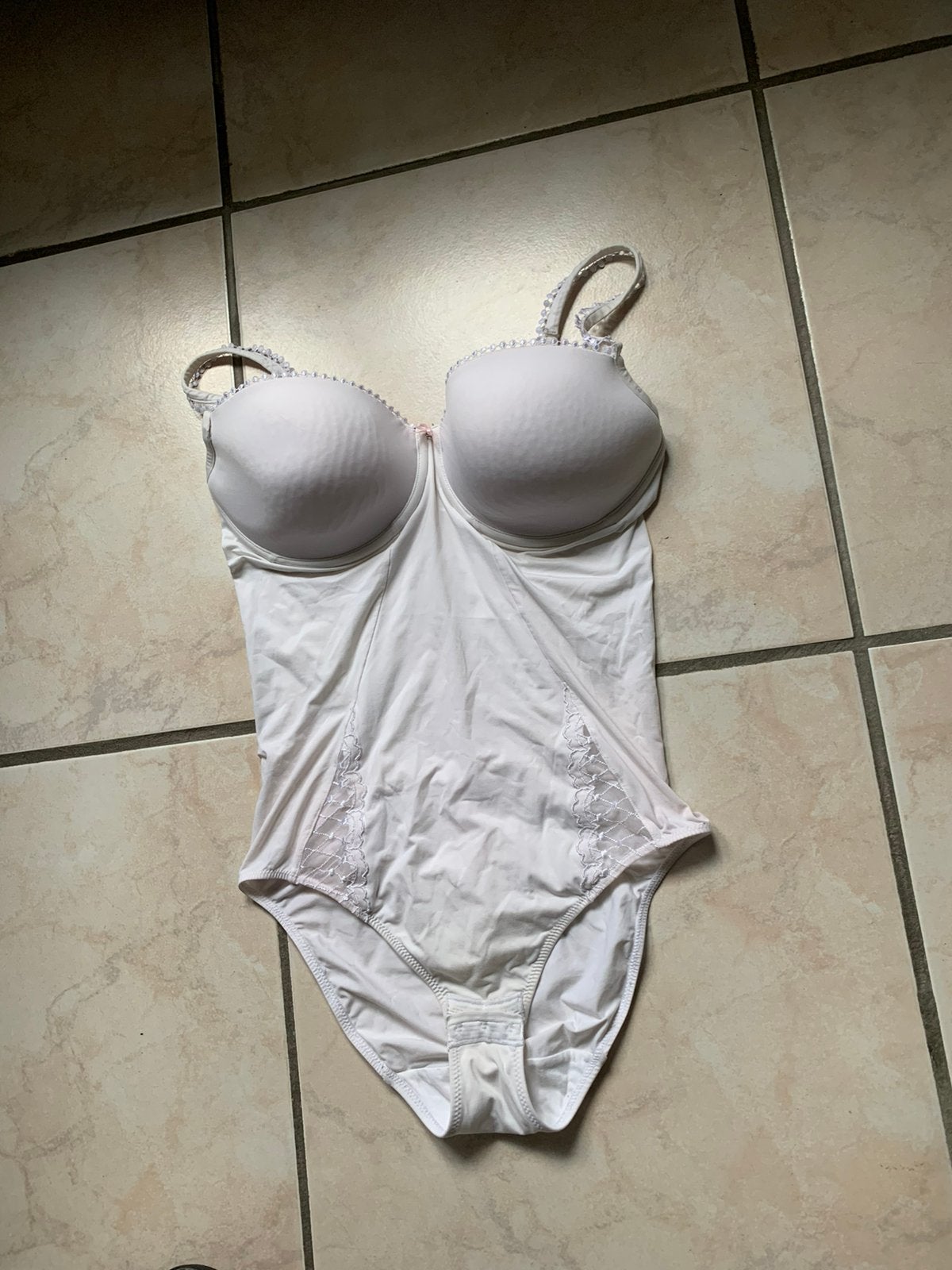 Lingerie wit pakje Marie Jo M cup D weinig gedragen, Kleding | Dames, Ophalen of Verzenden, Wit