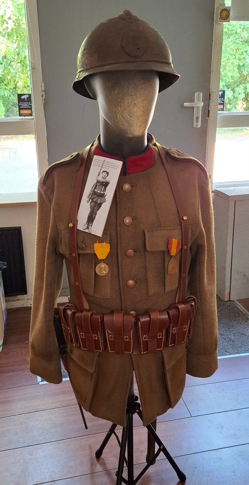 Très bel ensemble belge de la Première Guerre mondiale (vest, Collections, Envoi