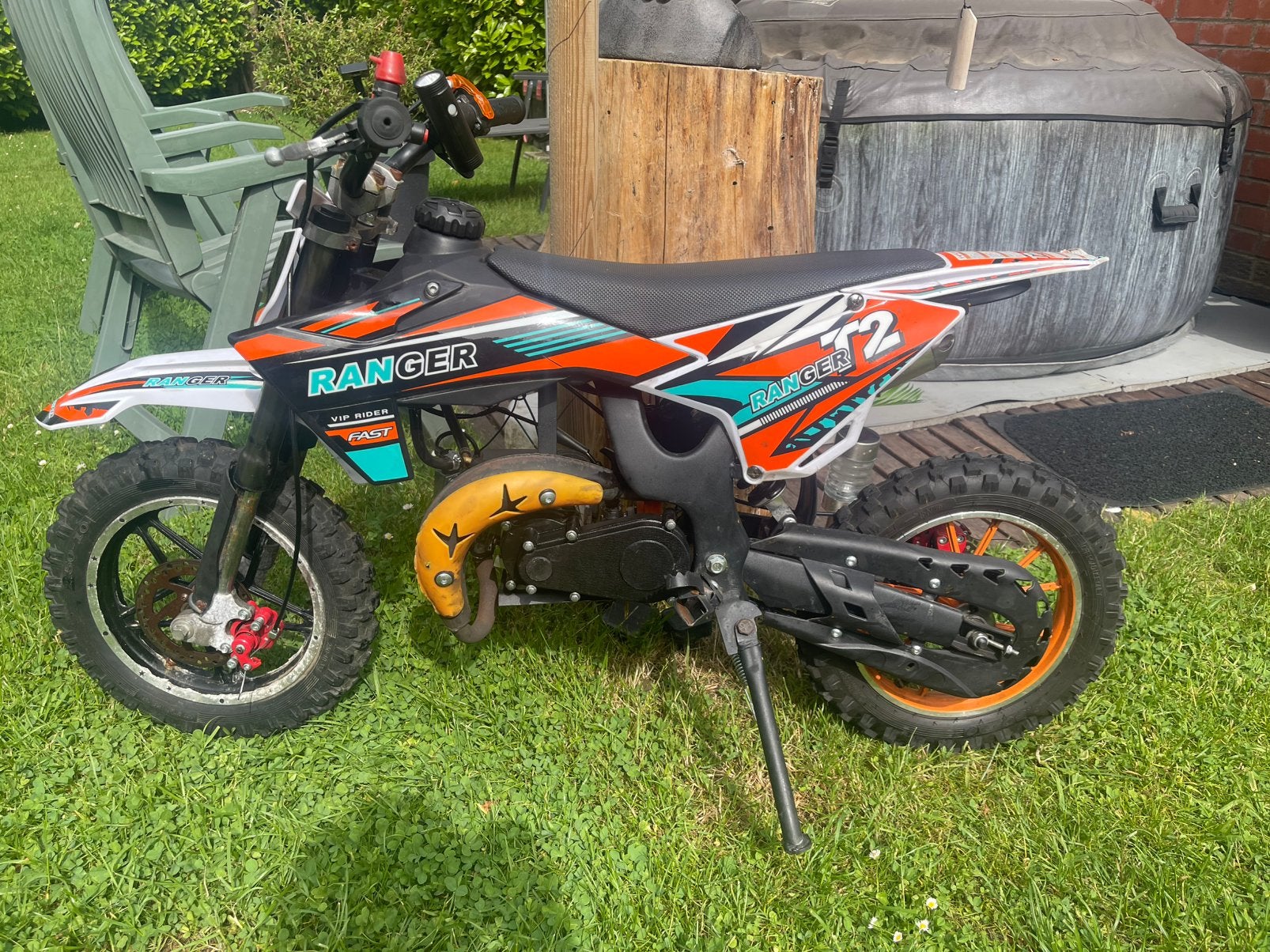 Pocket bike cross 50cc, Enlèvement, Comme neuf