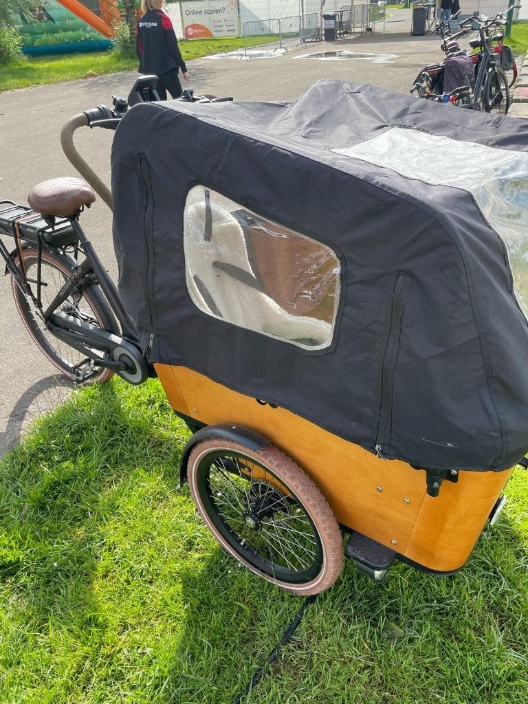 Vélo électrique Qivelo Cargo V2.0, seulement 224 km !, Autres marques, Comme neuf, Enlèvement, Électrique