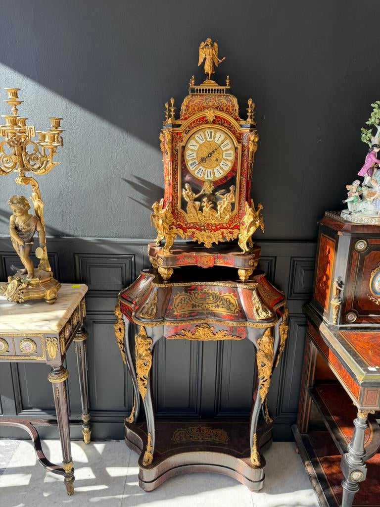 Boulle klok met Console, Ophalen