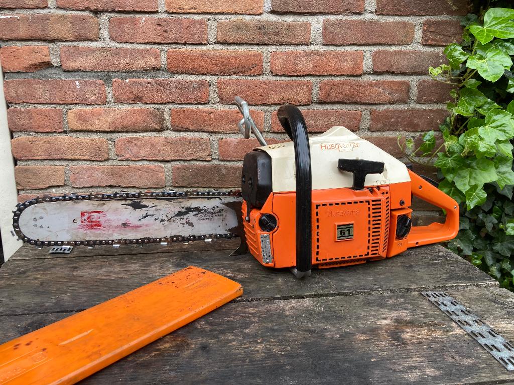 Husqvarna 61, Doe-het-zelf en Bouw, Gereedschap | Zaagmachines, Ophalen of Verzenden, Gebruikt, Kettingzaag, Husqavarna