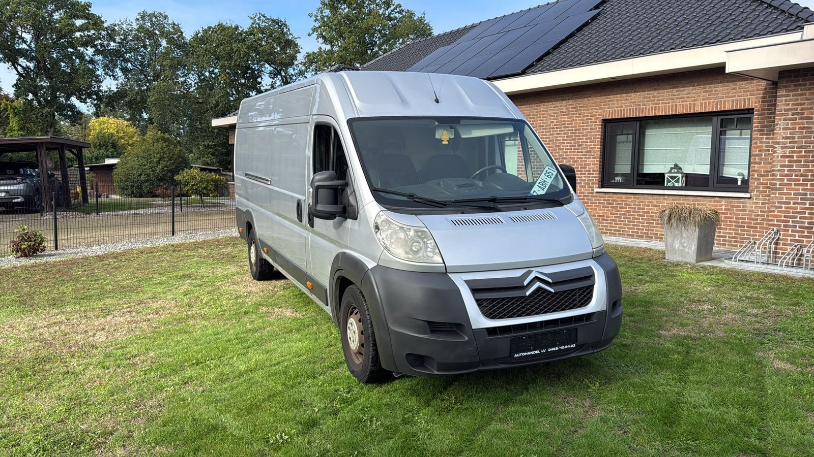 Citroen Jumper L3H2*3.0Diesel, Auto's, Voorwielaandrijving, Euro 5, Stof, Zwart