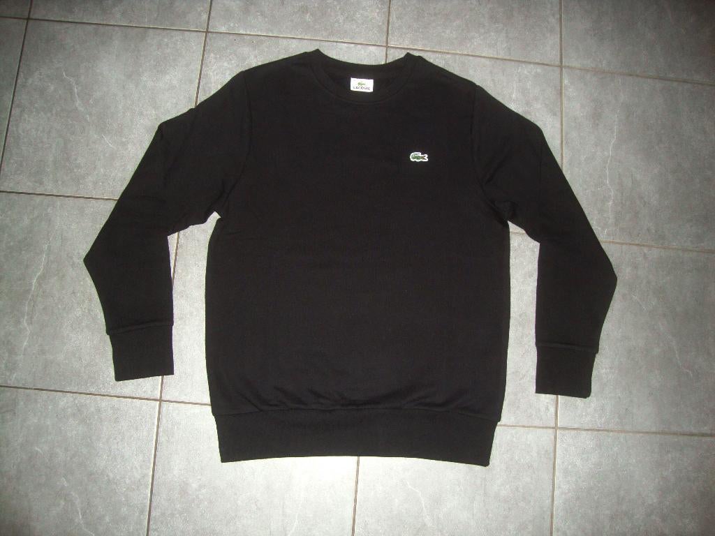 Lacoste sweatshirt zwart maat large nieuw, Kleding | Heren, Verzenden, Nieuw, Overige maten, Lacoste