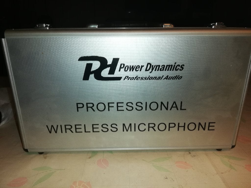 Draadloze Microfoons Power Dynamics 4 stuks, Musique & Instruments, Microphones, Enlèvement, Neuf, Autres types, Sans fil