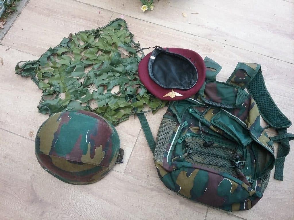 Armee belge casque KEVLAR, Collections, Objets militaires | Général, Envoi