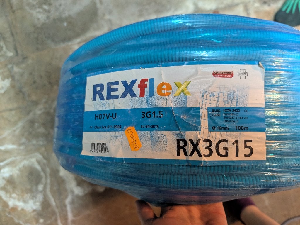 preflex VOB 3G 1,5 100 meter, Ophalen, Nieuw, Kabel of Snoer