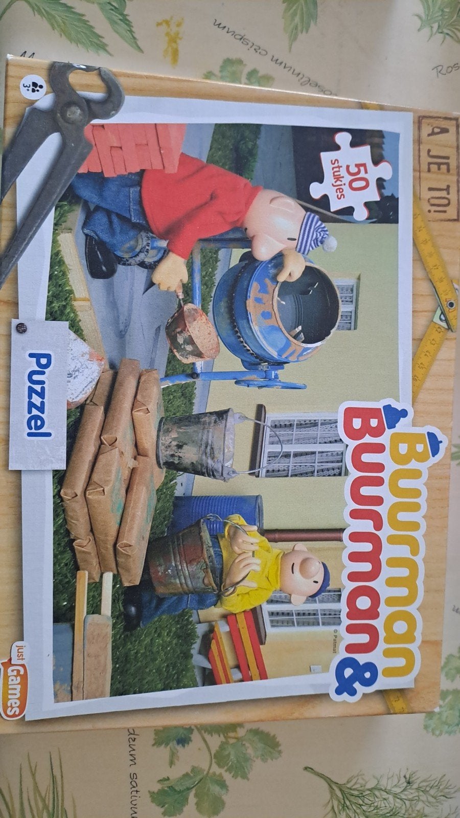 Puzzel Buurman&Buurman  (50 stukjes), Kinderen en Baby's, Ophalen of Verzenden
