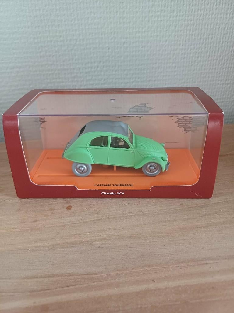 Kuifje  L'affaire Tournesol Citroën 2CV Nieuw-certificaat, Ophalen, Nieuw, Auto