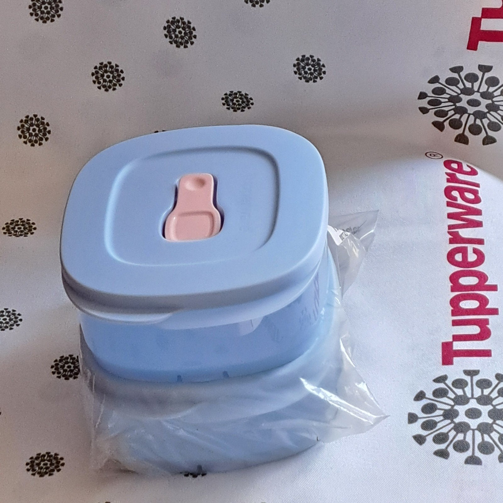 Tupperware 2 nieuwe microgolfkommen 500 ml, Ophalen of Verzenden, Nieuw, Blauw, 500 ml