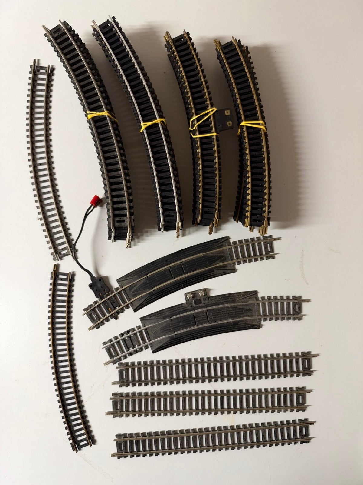 Lot 47 Mehano modelspoorrails –Made in Yugoslavia- Slovenia, Ophalen of Verzenden, Gebruikt, Rails, Overige merken