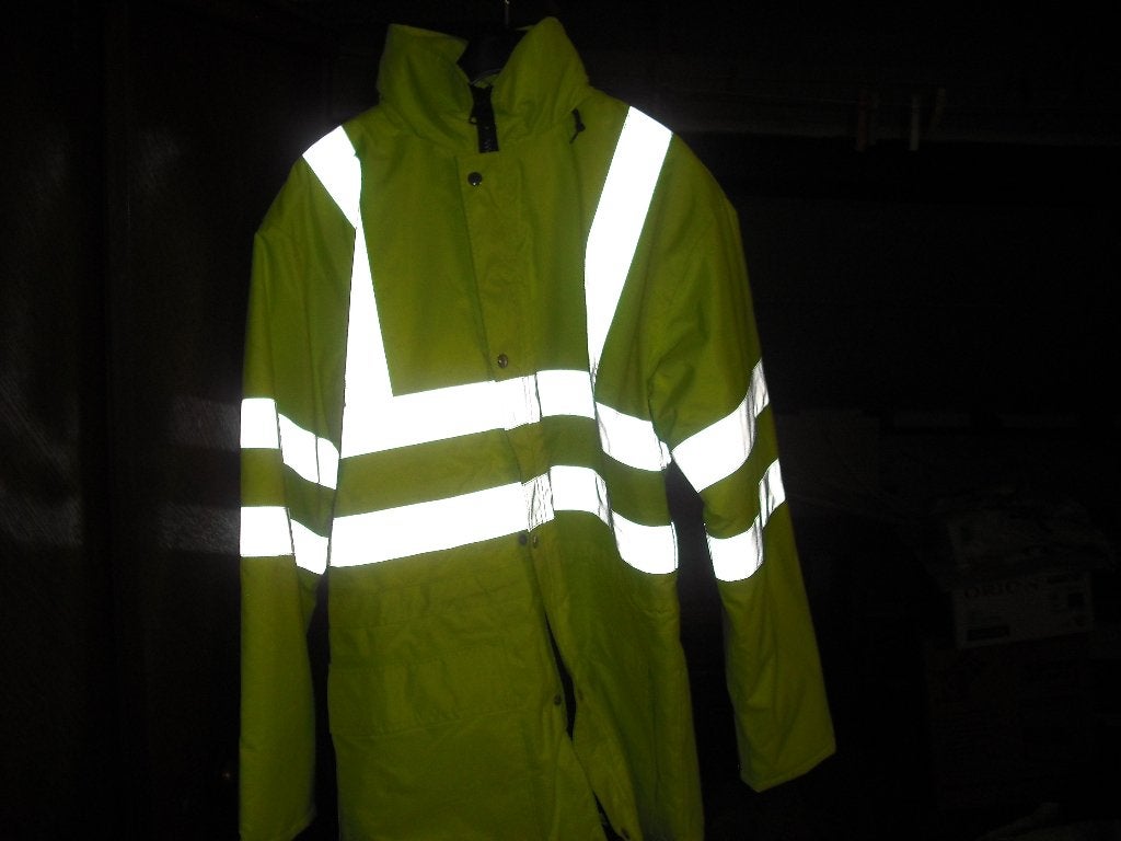 veste fluo impermeable, Caravanes & Camping, Enlèvement, Neuf, Imperméable