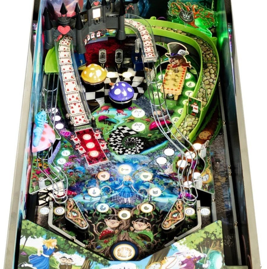 Alice Goes to Wonderland Pinball - Pré-commande, Neuf, Enlèvement ou Envoi, Flipper (jeu), Autres marques