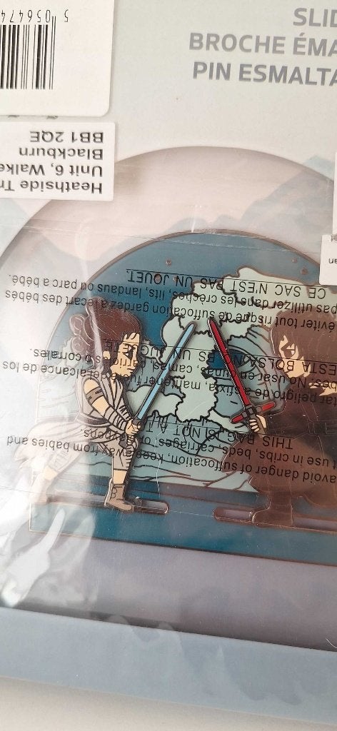 Loungefly Star Wars Jumbo Sliding Pin Rey & Kylo, Enlèvement