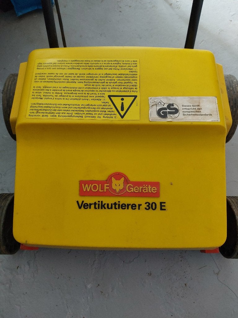 Wolf gazonverticuteermachine., Tuin en Terras, Verticuteermachines, Ophalen, Zo goed als nieuw, Elektrisch, WOLF