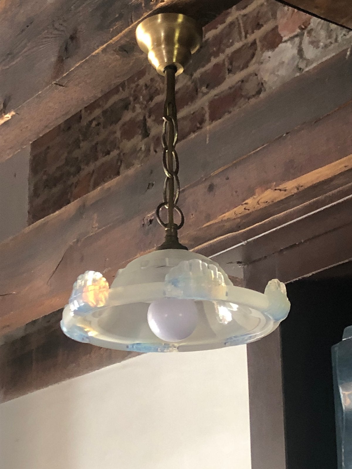 plafonnier Ezan, Maison & Meubles, Lampes | Suspensions, Enlèvement ou Envoi, Utilisé, E27 (grand)