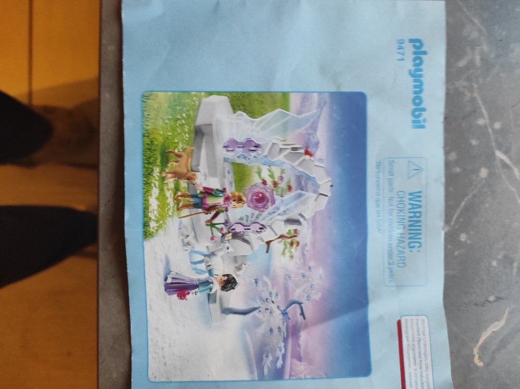Playmobil ,Kristallen poort naar winterland, Ophalen, Zo goed als nieuw