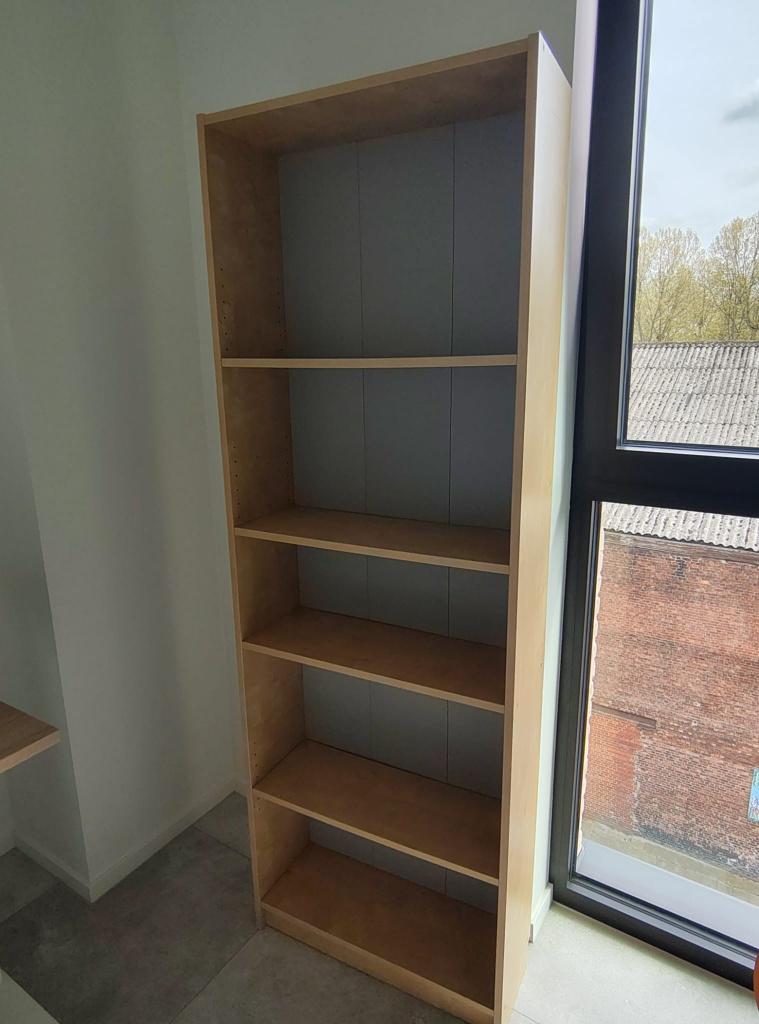 Boekenkast, Ophalen, Met plank(en), Gebruikt, 50 tot 100 cm