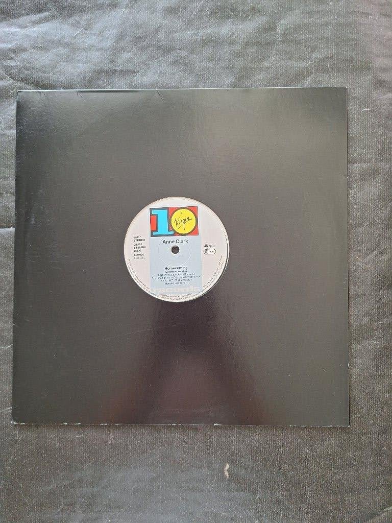 ANNE CLARK "Homecoming / Poem" maxi LP singel (1987), Cd's en Dvd's, LP, Gebruikt, Electronic Rock, Ophalen of Verzenden