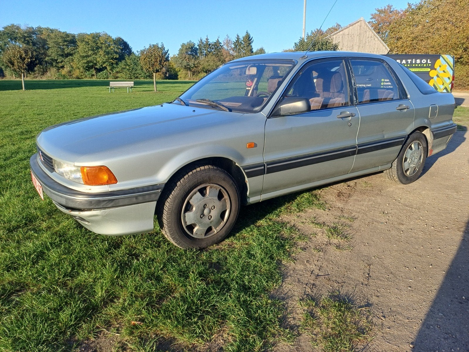 mitsubishi galant 1.8td gls, Auto's, Voorwielaandrijving, Particulier, Verwarmde buitenspiegels, Galant