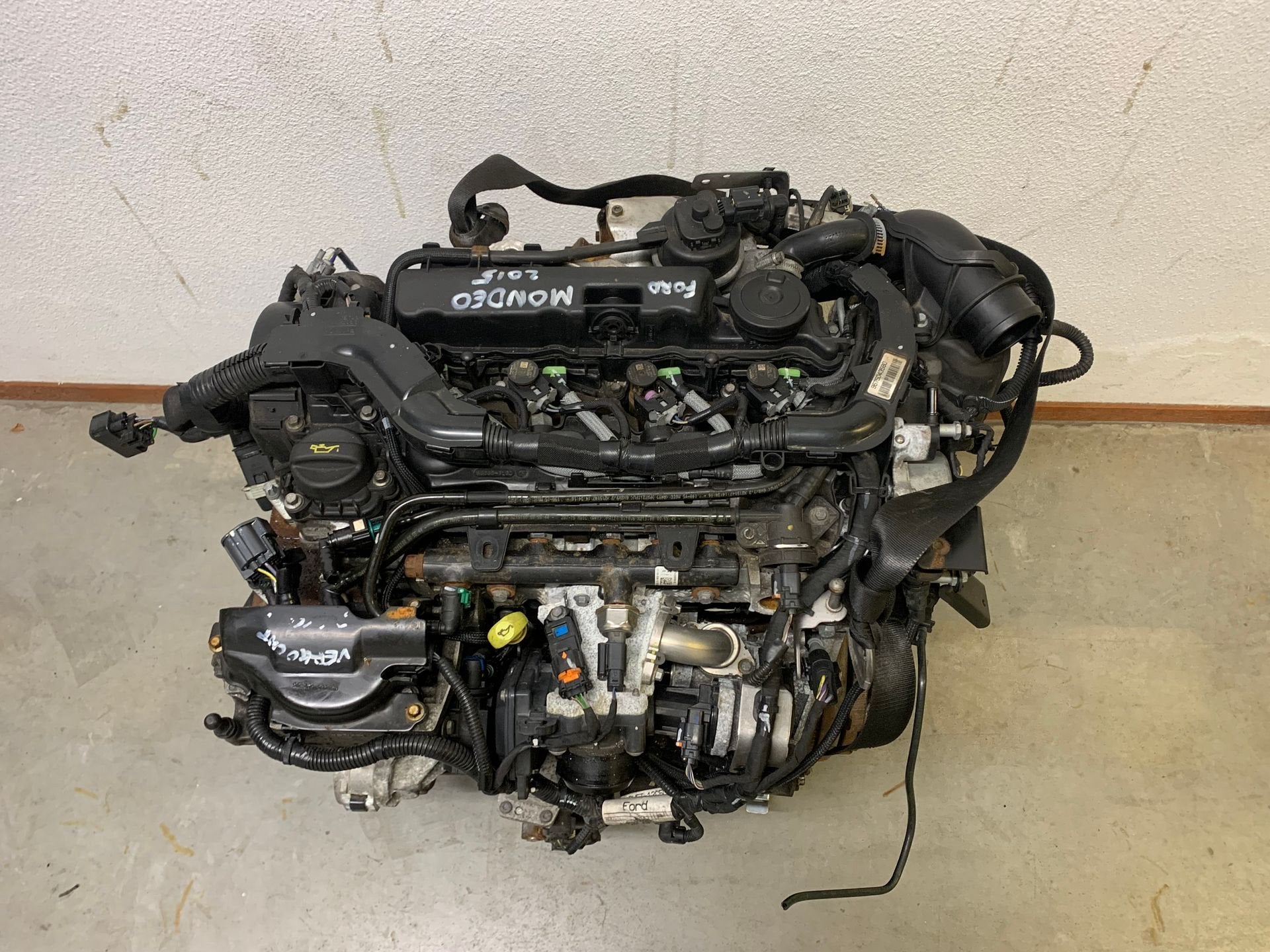 motorblok ford mondeo V 2.0 TDCi motorcode :  T8CD 2015+, Gebruikt, -, Ophalen of Verzenden, -