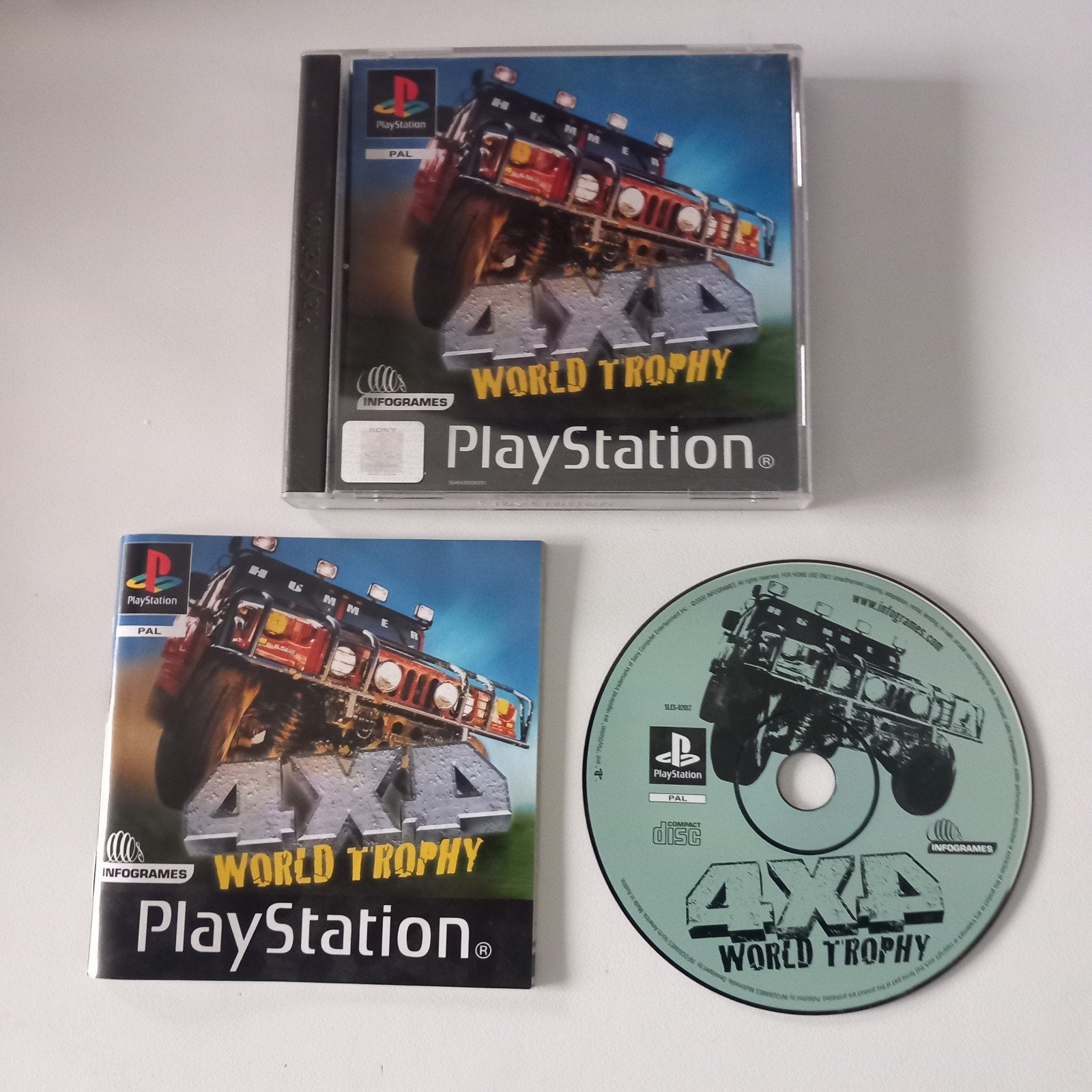 4x4 Playstation 1 pal, Ophalen of Verzenden