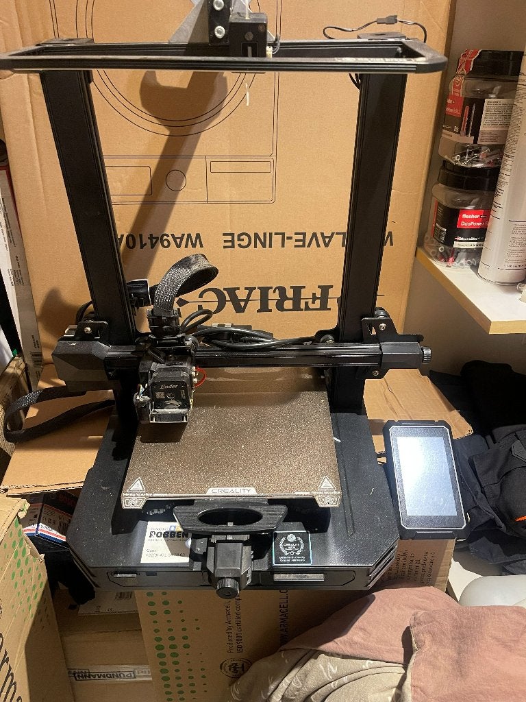 creality Ender 3 s1 pro, Computers en Software, 3D Printers, Ophalen, Zo goed als nieuw, Filament, Creality