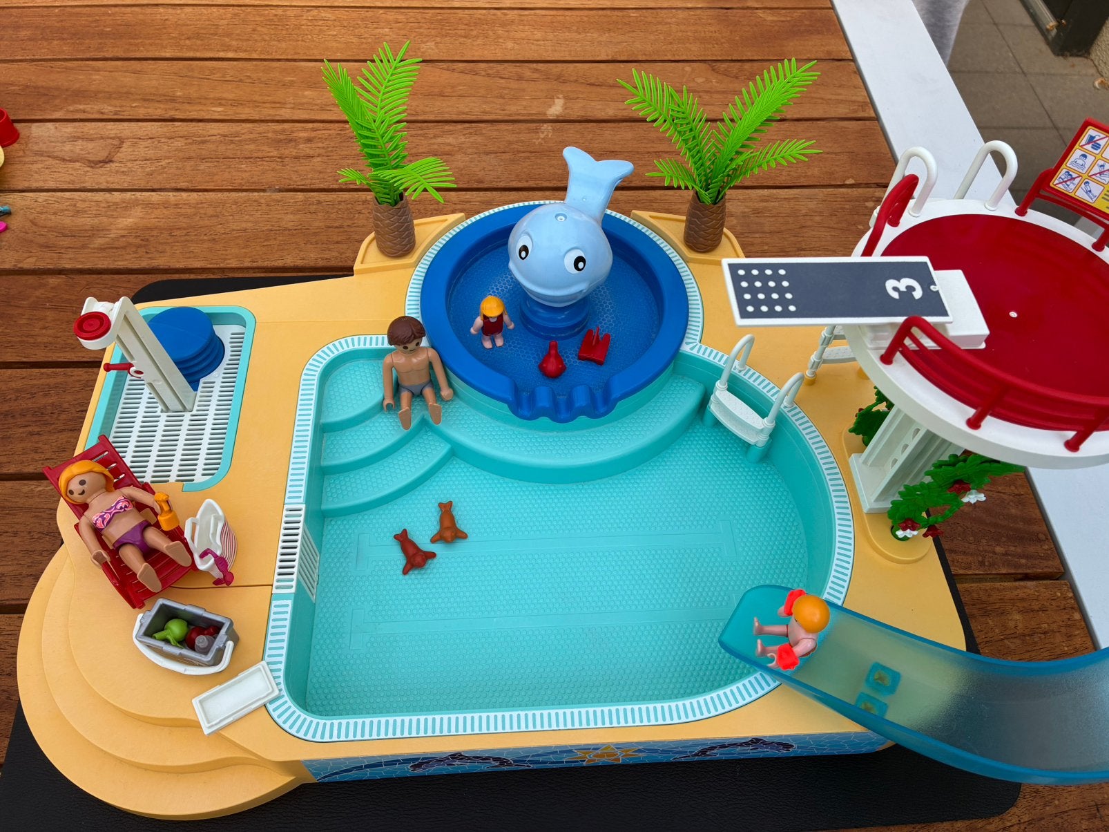 Playmobil 5433 - Zwembad, Kinderen en Baby's, Ophalen, Gebouw, Complete set, Summer fun