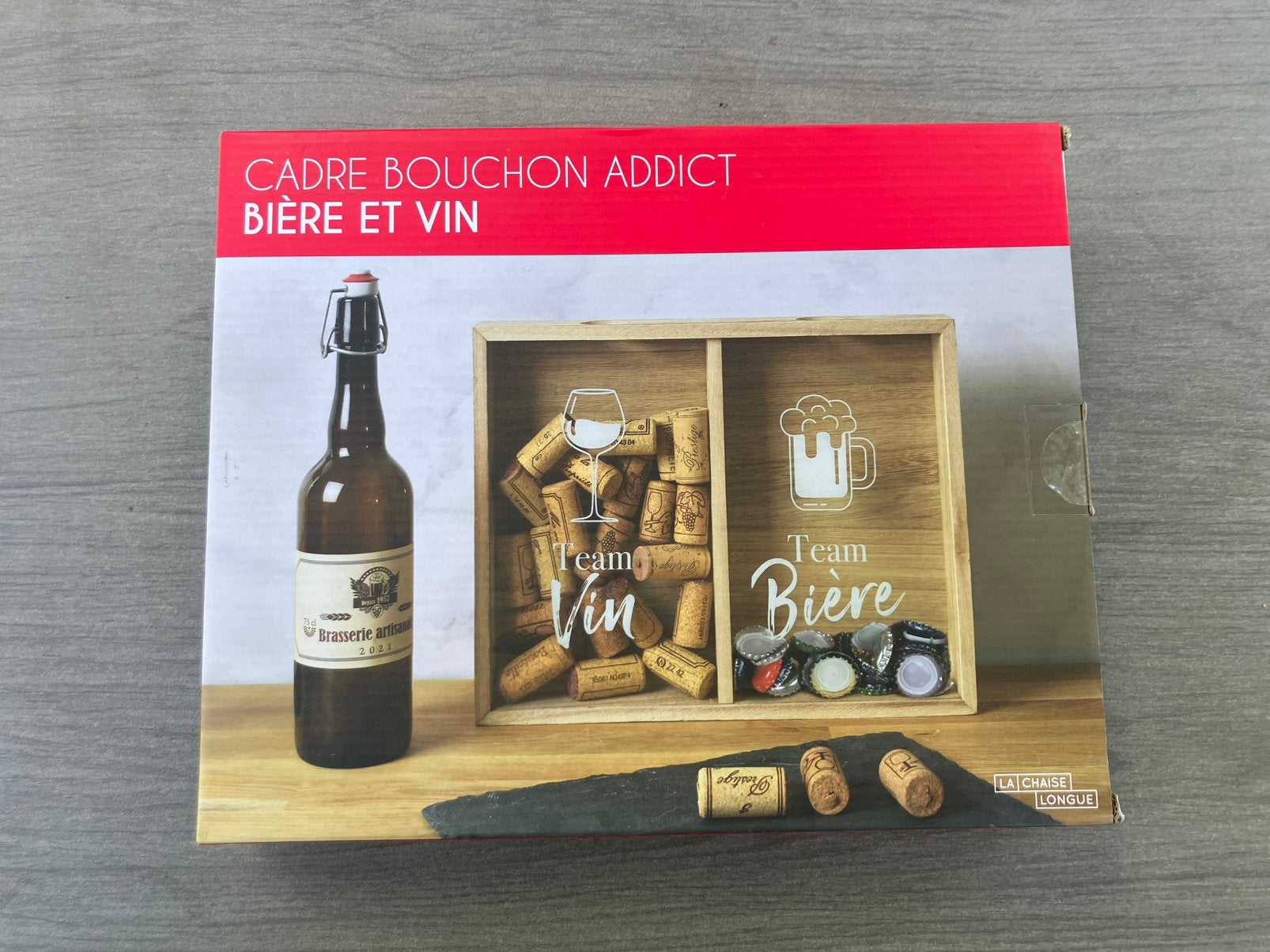 Kader Cap Addict - Beer & Wine NIEUW!!!, Huis en Inrichting, Overige typen, Beige, Ophalen of Verzenden, Zo goed als nieuw