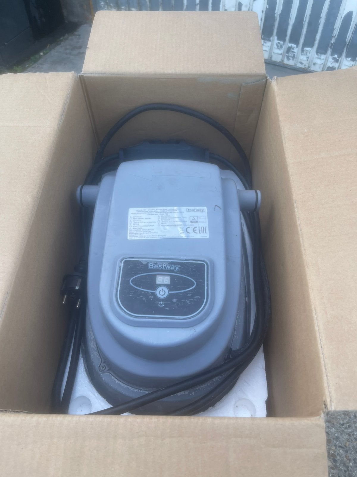 Flowclear zwembadverwarming, Tuin en Terras, Ophalen, Zo goed als nieuw