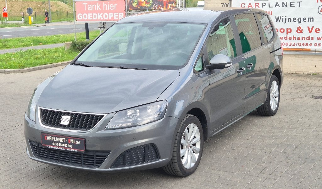 SEAT ALHAMBRA 2.0 TDI - 7 ZIT - EERSTE EIGENAAR, Autos, Achat, Entreprise, 1823 kg, Diesel