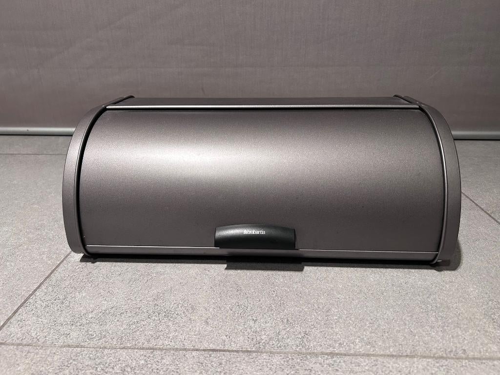 Boîte à lunch Brabantia - avec couvercle coulissant, Boîte à pain, Utilisé, Brabantia, Gris