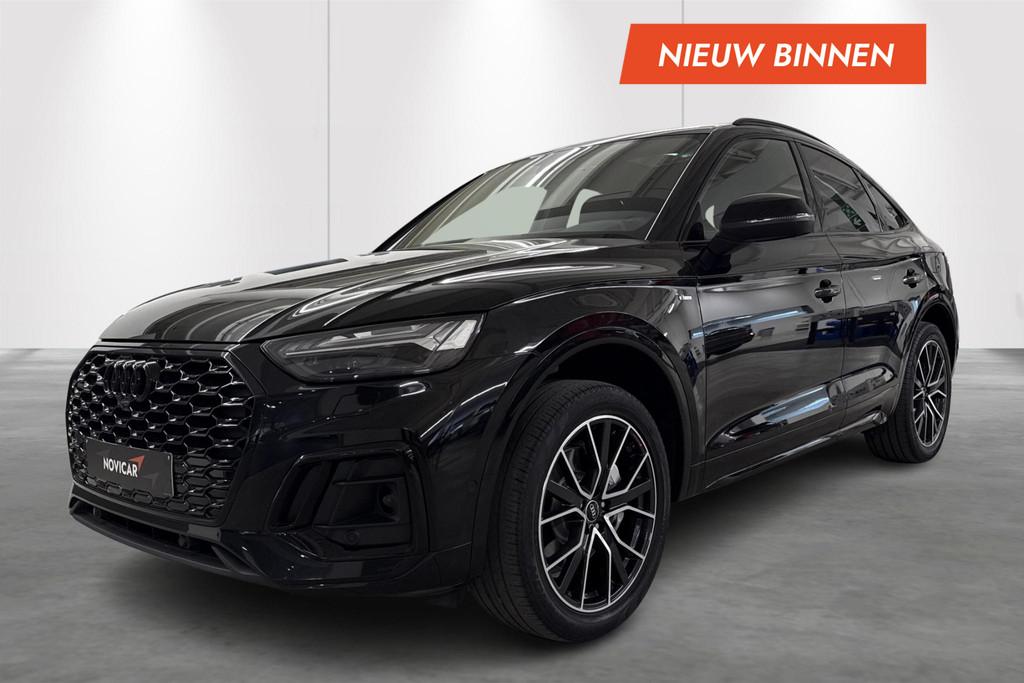 Audi Q5 SPORTBACK Bus.Ed.S line 50 TFSI e quattro S tronic, Auto's, Stof, Gebruikt, Zwart, 4 cilinders