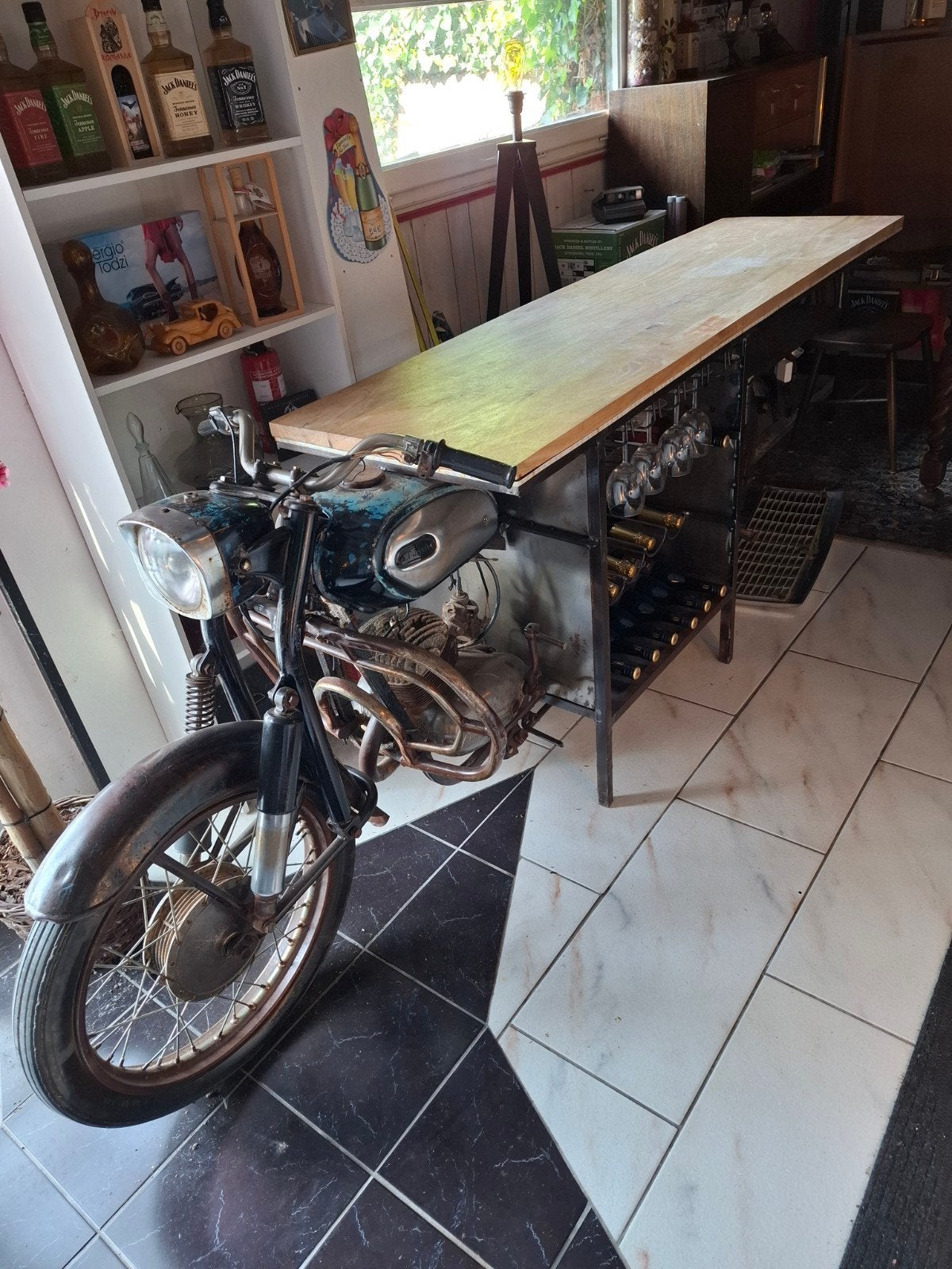 oldtimer motor champagne bar,foodtruck,festival, Motoren