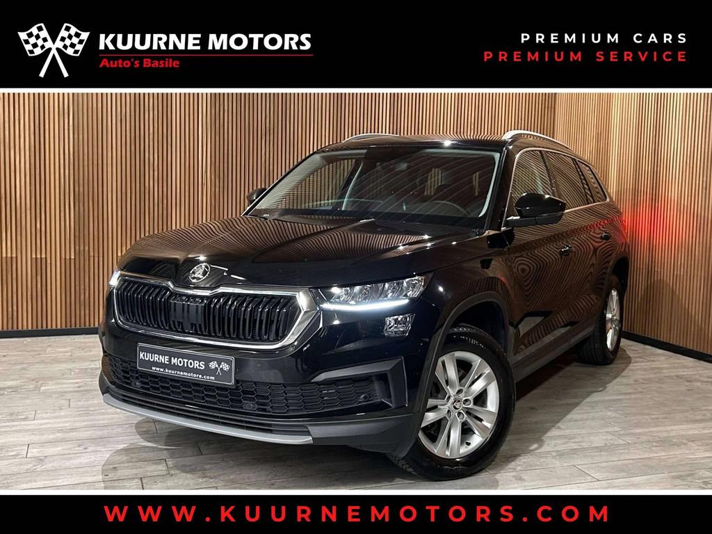 Skoda Kodiaq 1.5 TSI DSG 7pl. Alu17"/Led/Leder/VerwZet/Cam/G, Autos, Cuir, Achat, Entreprise, 7 places