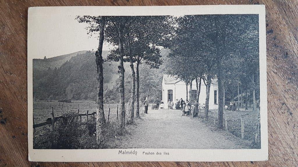 Carte postale Malmedy Pouhon des Iles, Enlèvement ou Envoi, 1920 à 1940, Non affranchie, Liège